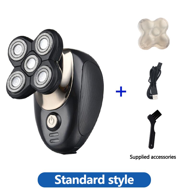 Multifunctional Electric Grooming Kit Wet Dry Rechargeable Beard Trimmer