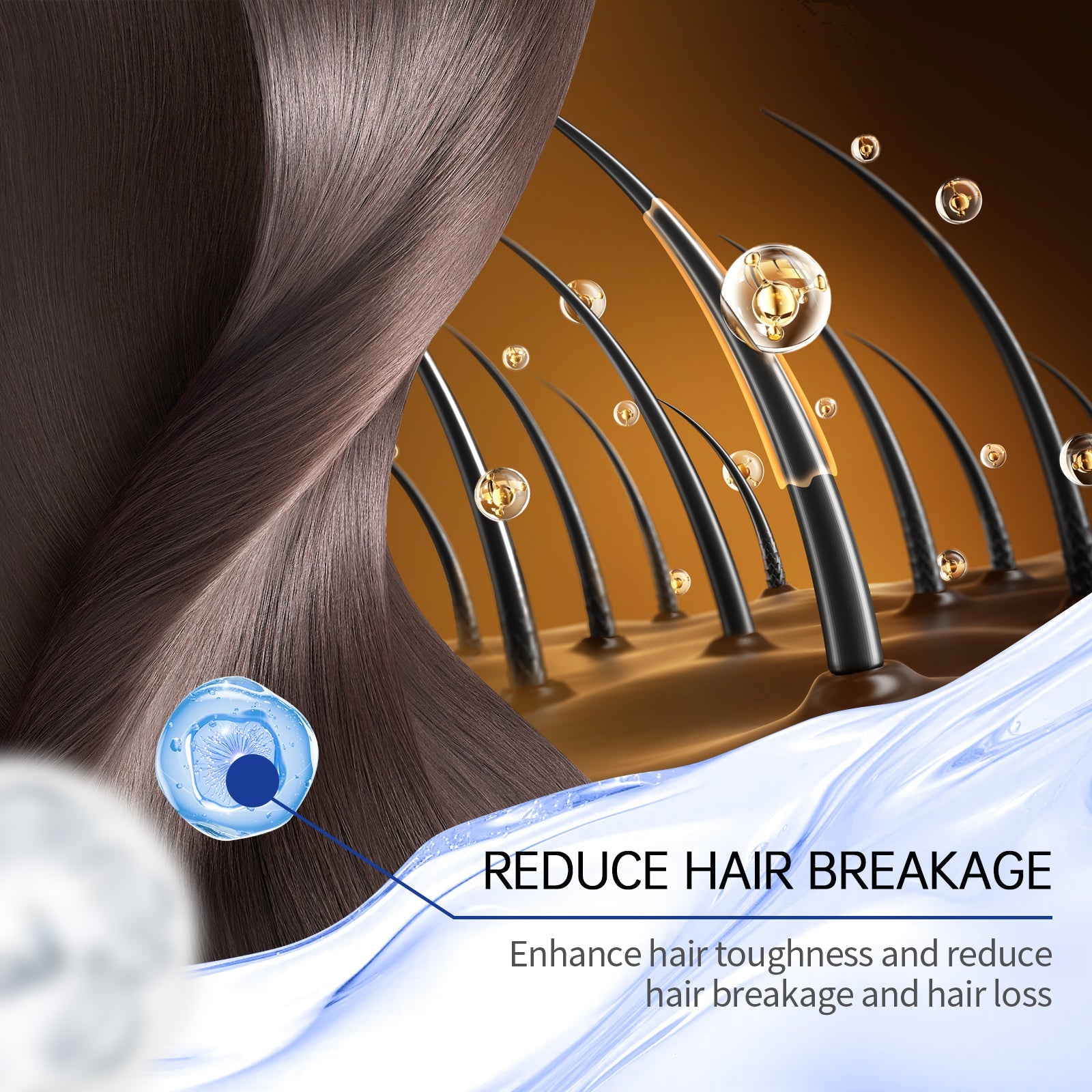 Soft Moisturizing Repair Shampoo Gentle Smooth Glossy Hair Care