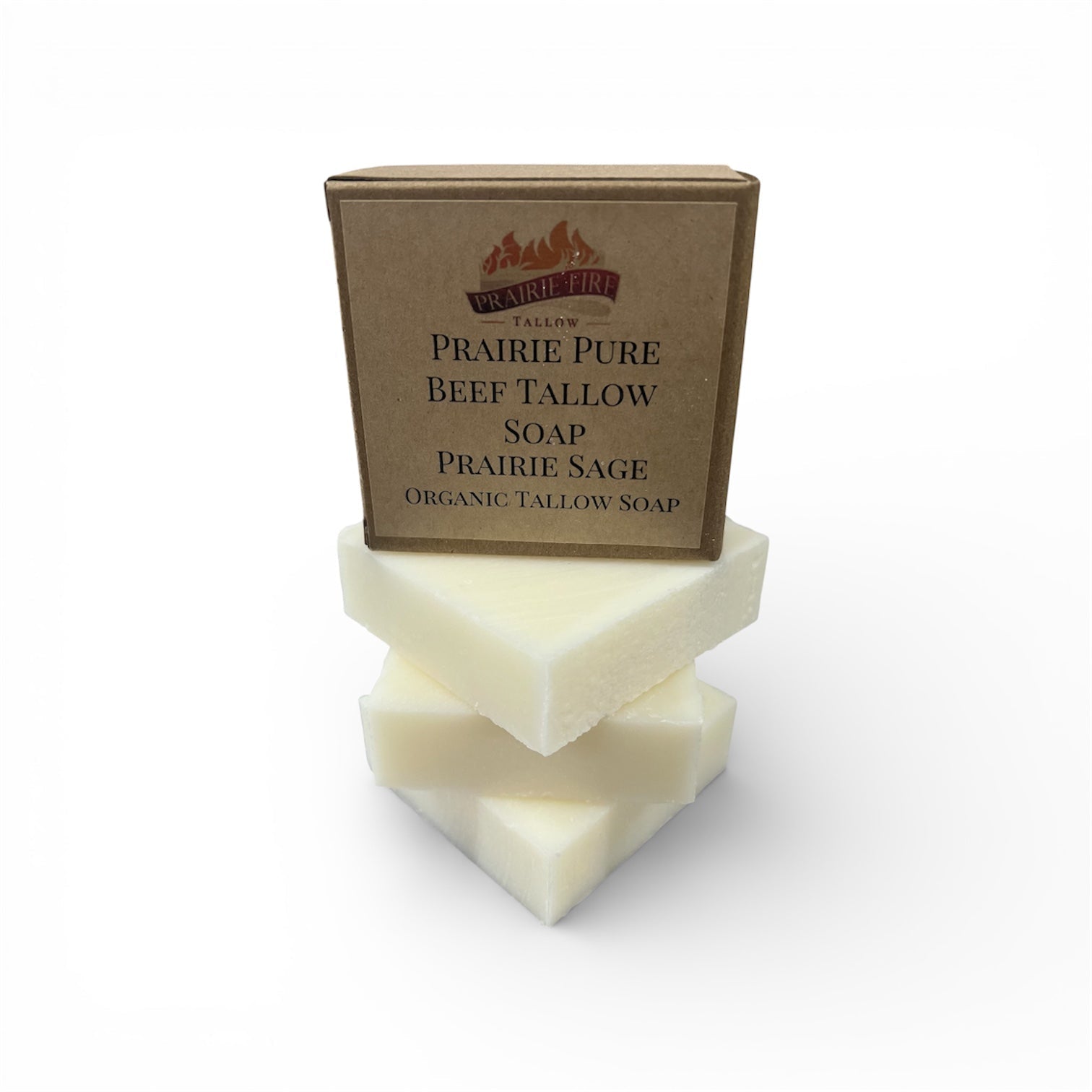 Grass Fed Tallow Soap Bar 3 Pack Fragrance Free Sensitive