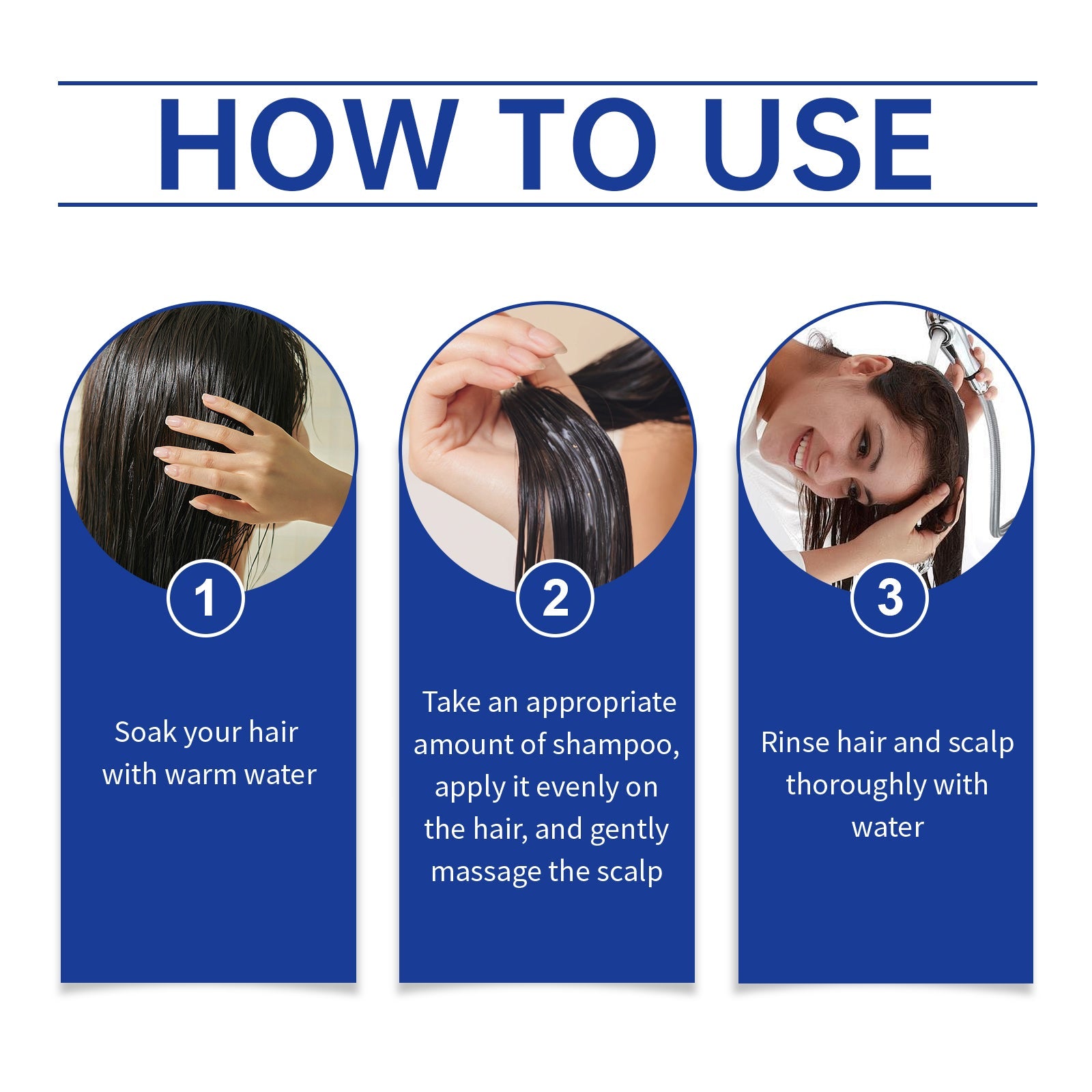 Soft Moisturizing Repair Shampoo Gentle Smooth Glossy Hair Care