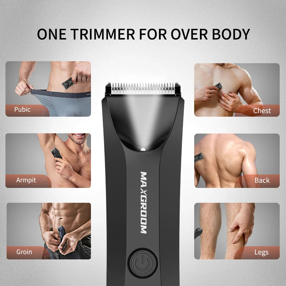Body Hair Trimmer Shaver for Men