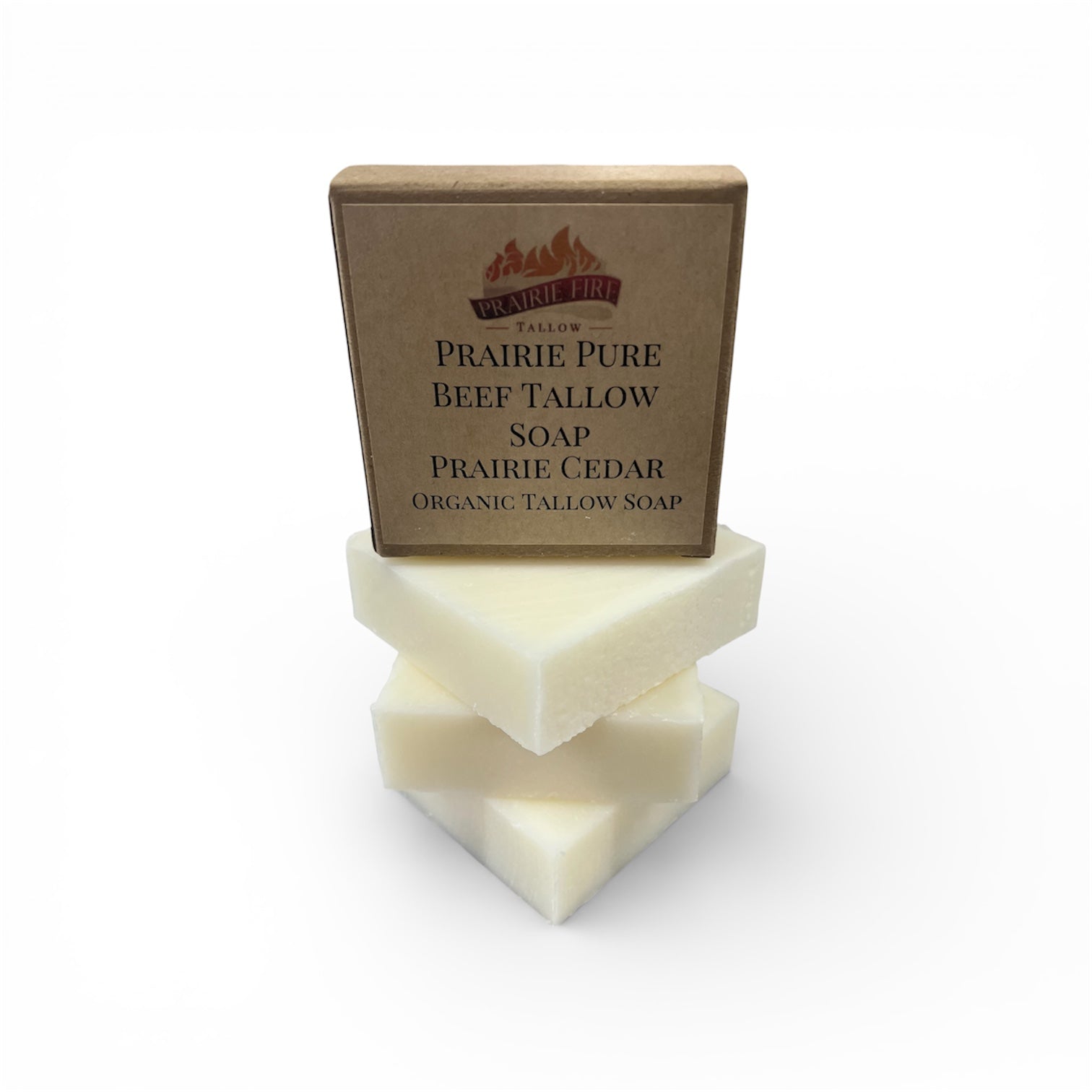 Grass Fed Tallow Soap Bar 3 Pack Fragrance Free Sensitive