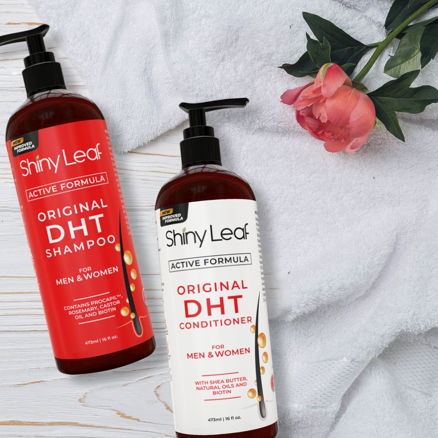 Blocker Anti Hair Loss Shampoo Conditioner Set Biotin