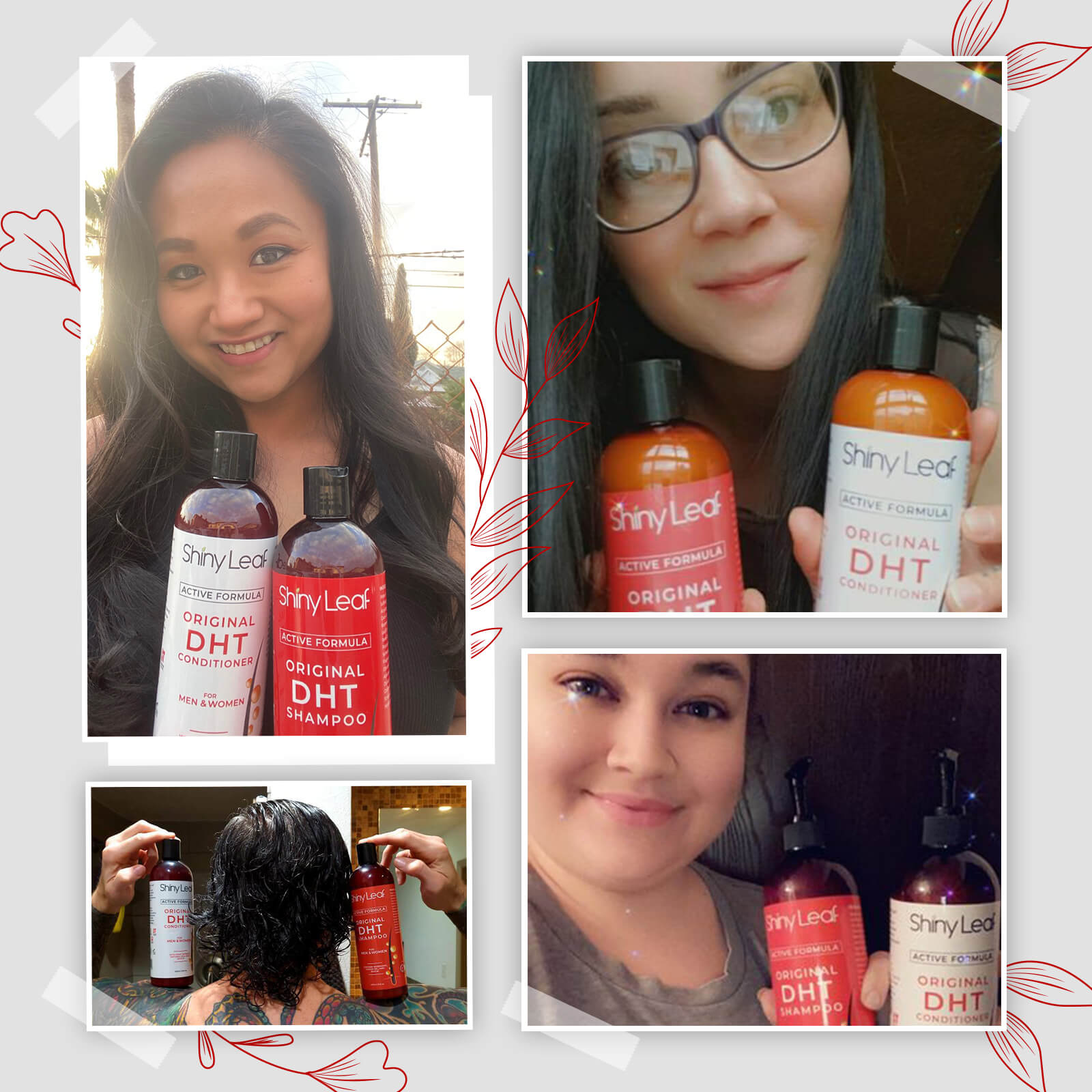 Blocker Anti Hair Loss Shampoo Conditioner Set Biotin