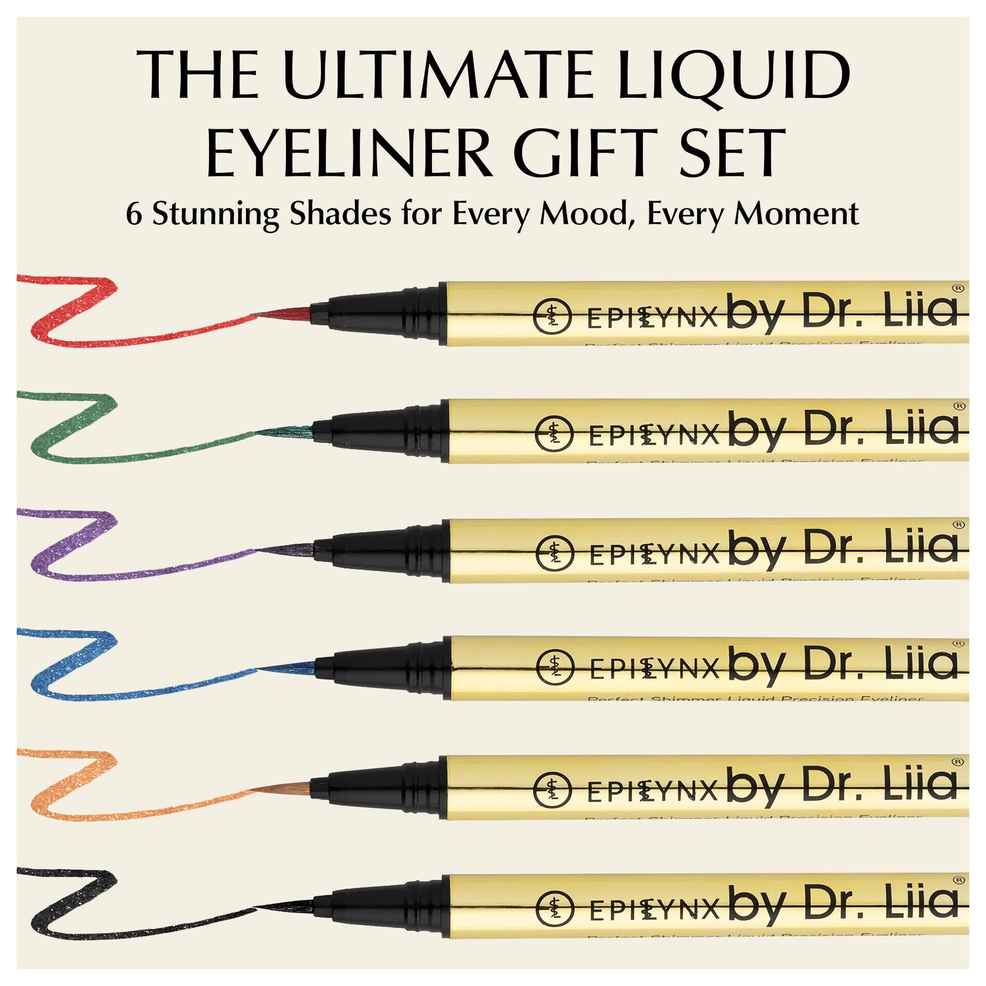 Waterproof Liquid Eyeliner Pen Vegan Smudge Proof Precision Matte