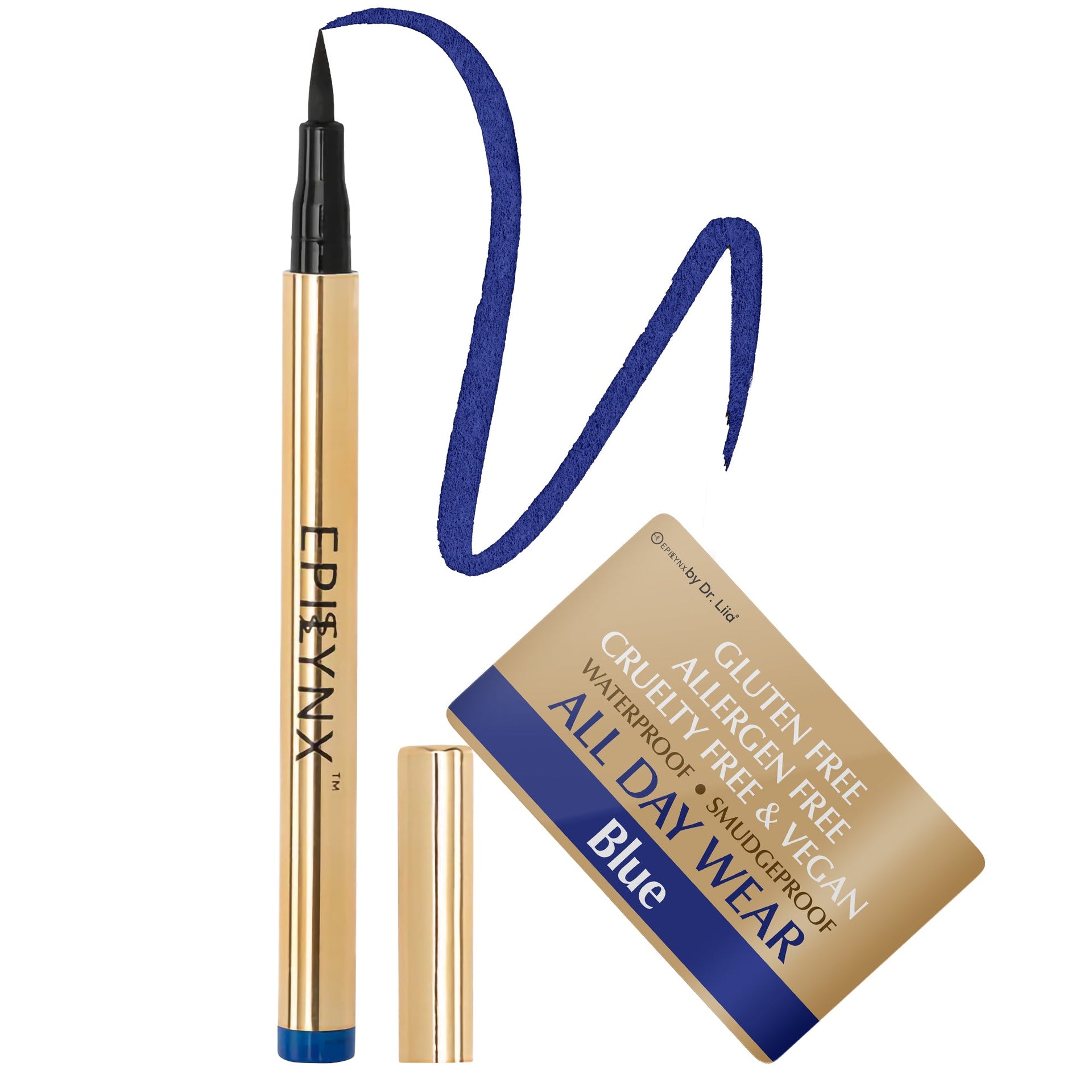 Waterproof Liquid Eyeliner Pen Vegan Smudge Proof Precision Matte
