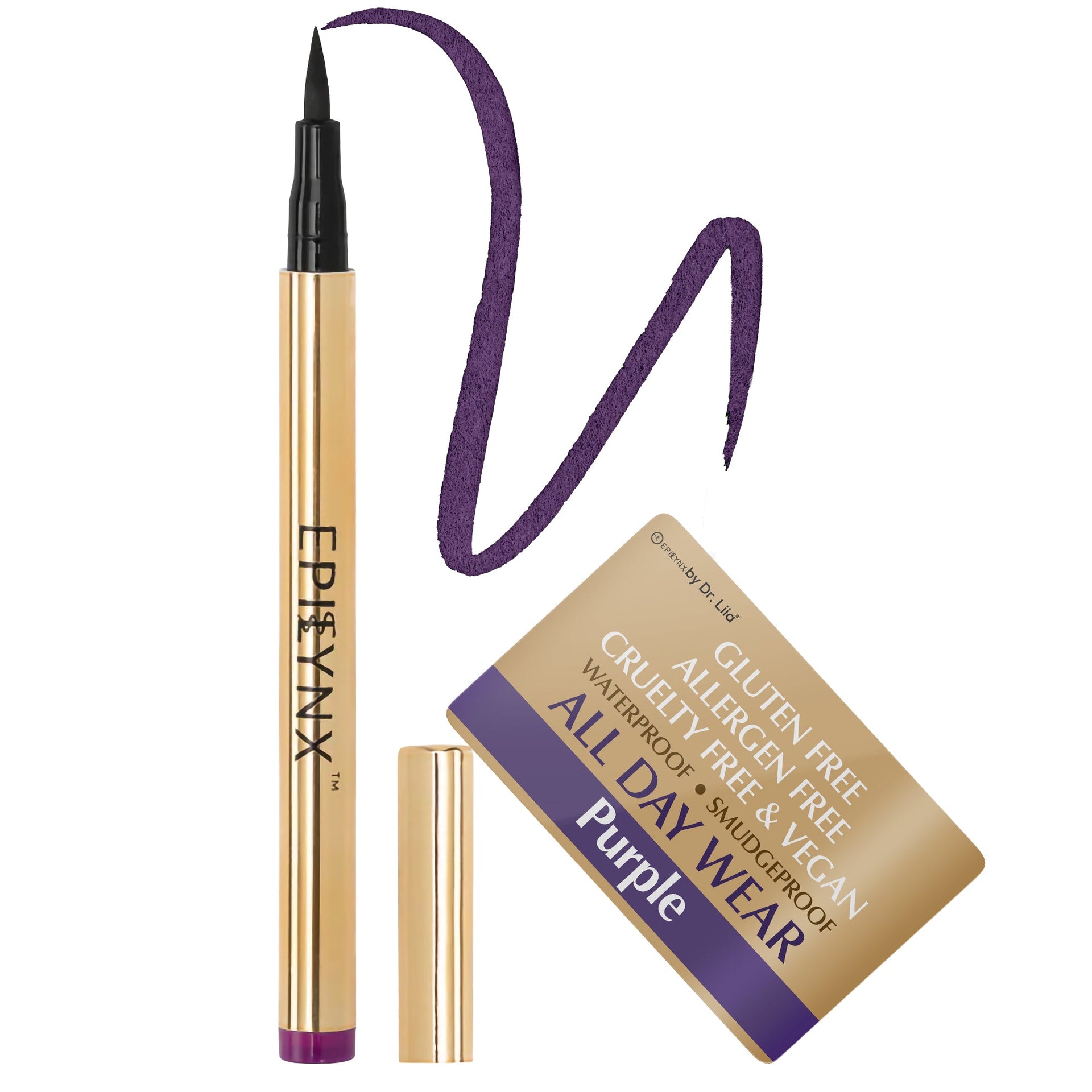 Waterproof Liquid Eyeliner Pen Vegan Smudge Proof Precision Matte