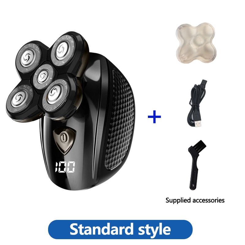 Multifunctional Electric Grooming Kit Wet Dry Rechargeable Beard Trimmer