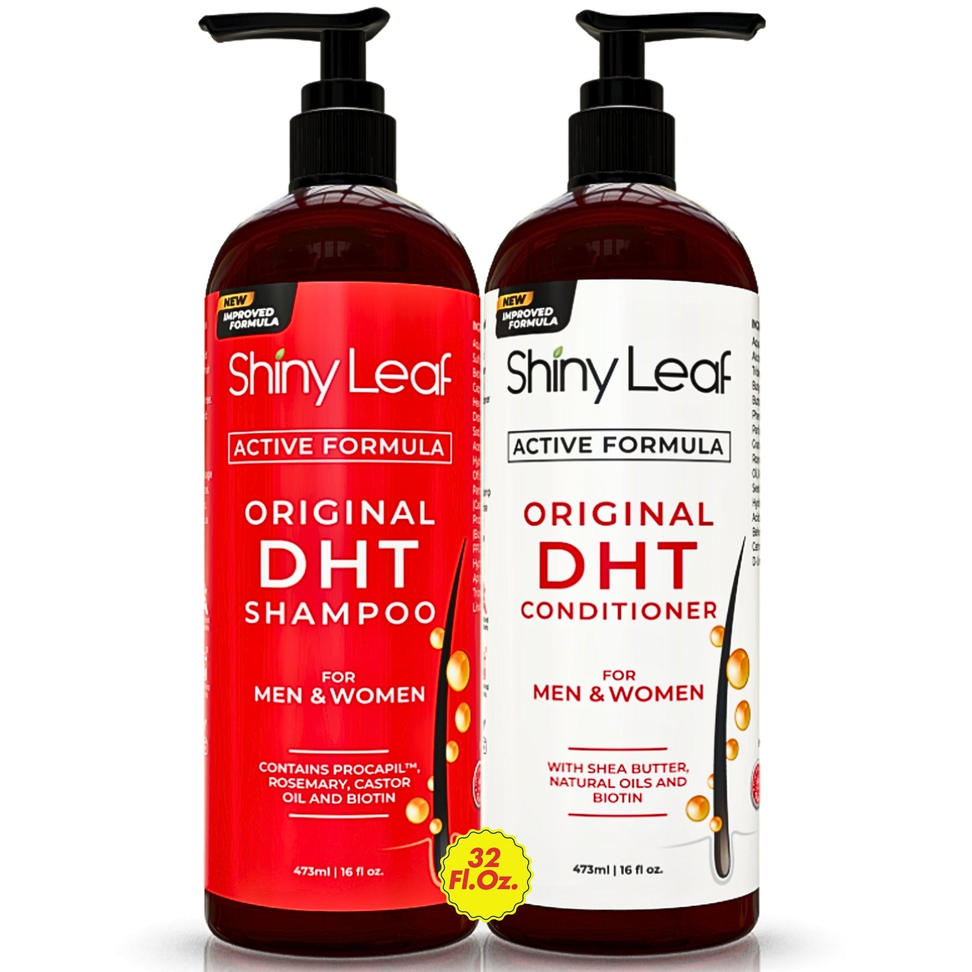 Blocker Anti Hair Loss Shampoo Conditioner Set Biotin