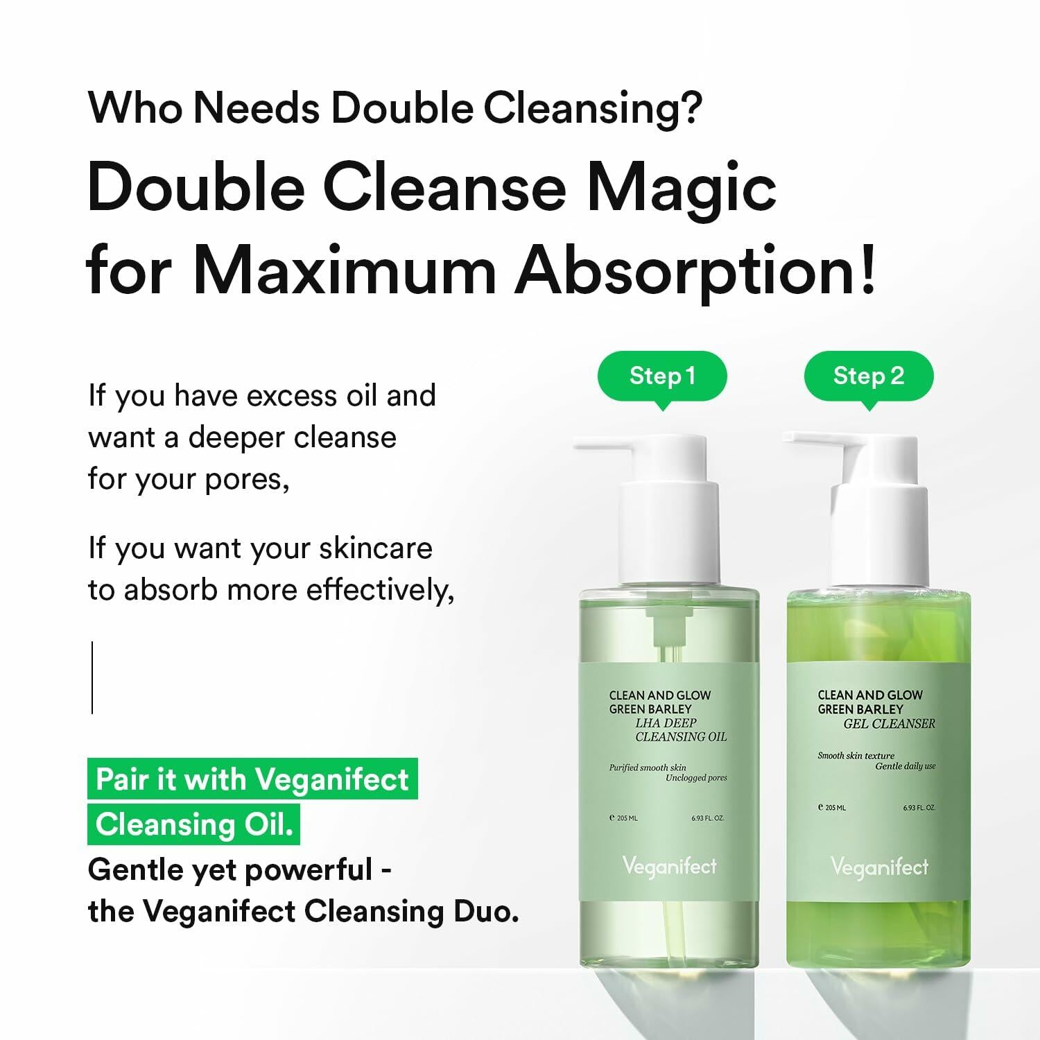 Gel-to-Foam Cleanser Hydrating Face Wash 205ml 6.93fl oz