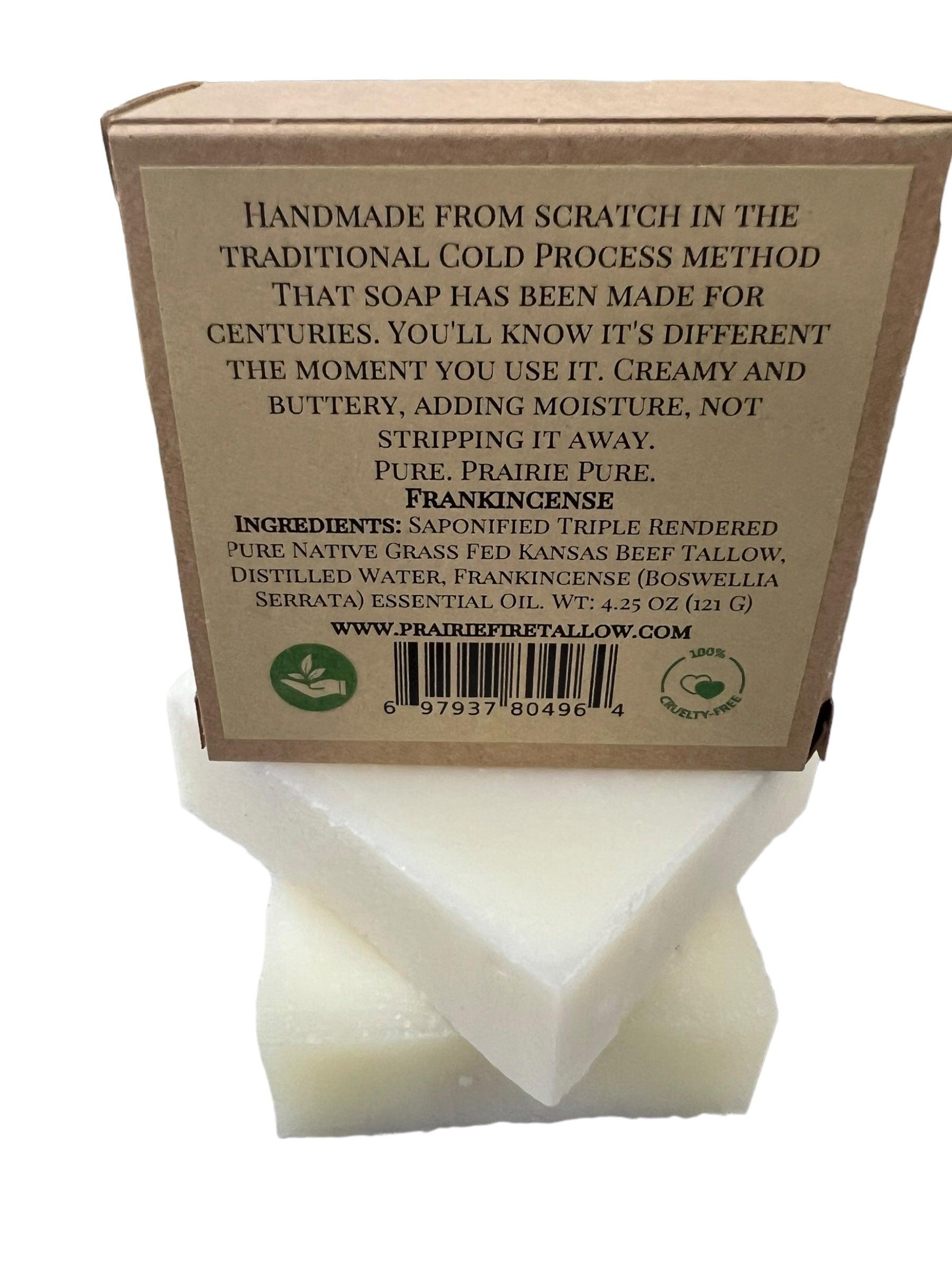Grass Fed Tallow Soap Bar 3 Pack Fragrance Free Sensitive
