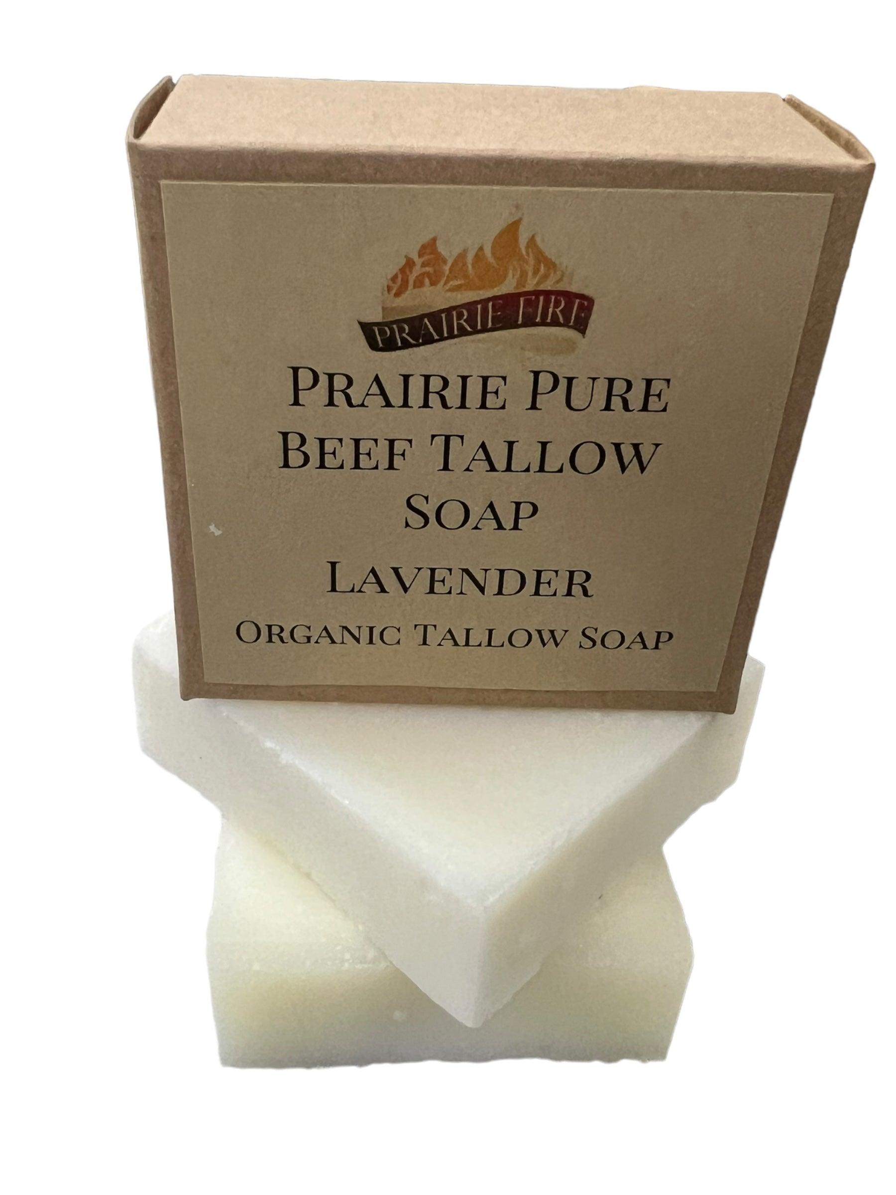 Grass Fed Tallow Soap Bar 3 Pack Fragrance Free Sensitive